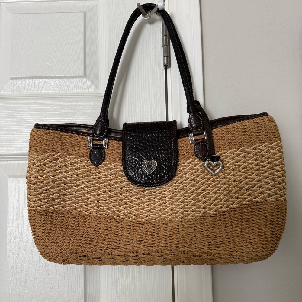 Brighton Basket Weave Shoulder Bag